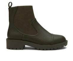 Buy 👏 Women's Coconuts By Matisse Indie Chelsea Booties Olive 🤩