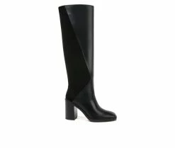 Best reviews of 😀 Women's Franco Sarto Stevie Tall Knee High Heeled 🥾 Boots Black 🔔