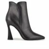 Best deal ⭐ Women's Nine West Torrie Booties Black Leather ❤️
