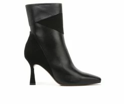 New ⭐ Women's Franco Sarto Milinda Heeled Booties Black 🔔