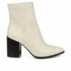 New 😉 Women's Journee Collection Kathie Booties Off White 😉