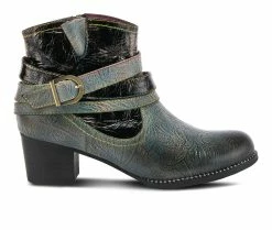 Wholesale 🧨 Women's L'Artiste Zhamsha-Shine Western Booties Blue Multi 👍