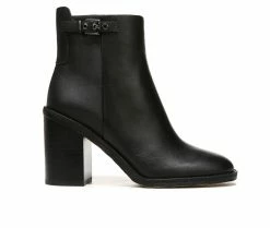 Wholesale ⭐ Women's Franco Sarto Rivet Heeled Booties Black ✔️