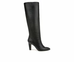 Hot Sale ✨ Women's Franco Sarto Koko Knee High Heeled 🥾 Boots Black 😍