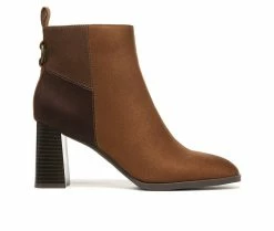 Best deal 🔥 Women's LifeStride Foxy Booties Walnut Brown 😀