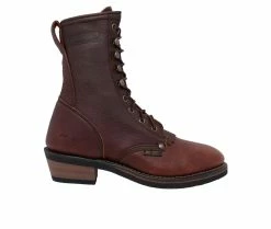 Hot Sale 🤩 Women's AdTec 8" Packer Booties Chestnut ⭐