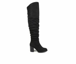 Best reviews of 🤩 Women's Journee Collection Kaison Wide Calf Over-The-Knee 🥾 Boots Black ✔️