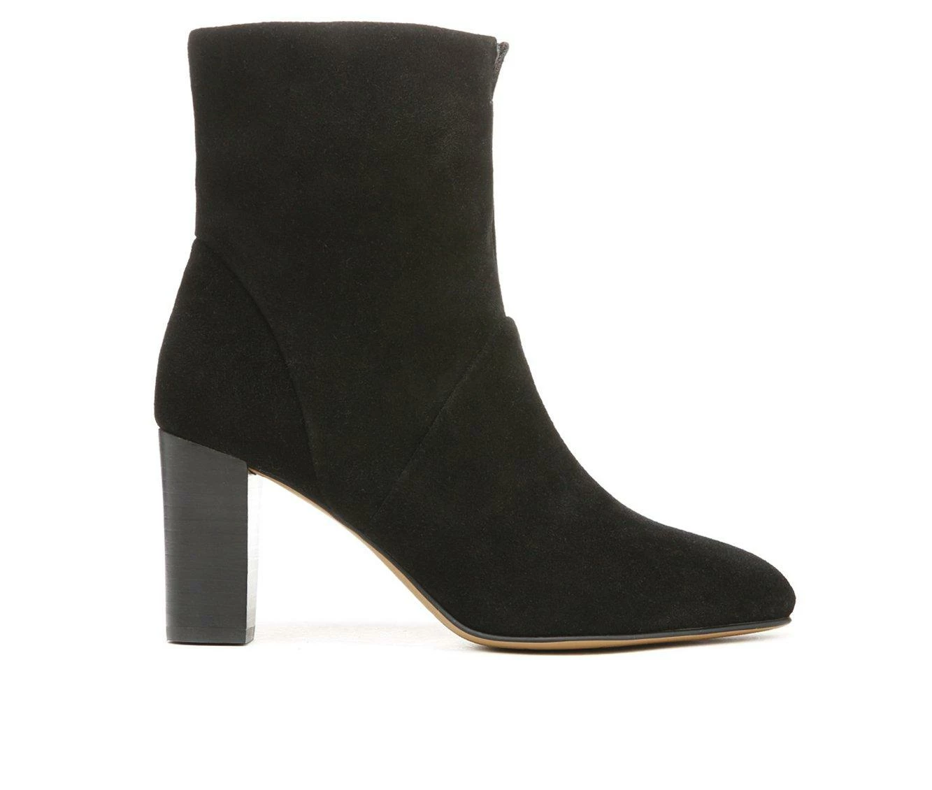 Wholesale π₯ Women's Franco Sarto Pia Heeled Booties Black Suede π 1 Wholesale π₯ Women's Franco Sarto Pia Heeled Booties Black Suede π