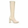 Coupon ⭐ Women's Franco Sarto Katherine Wide Calf Knee High 🥾 Boots Cashmere 💯