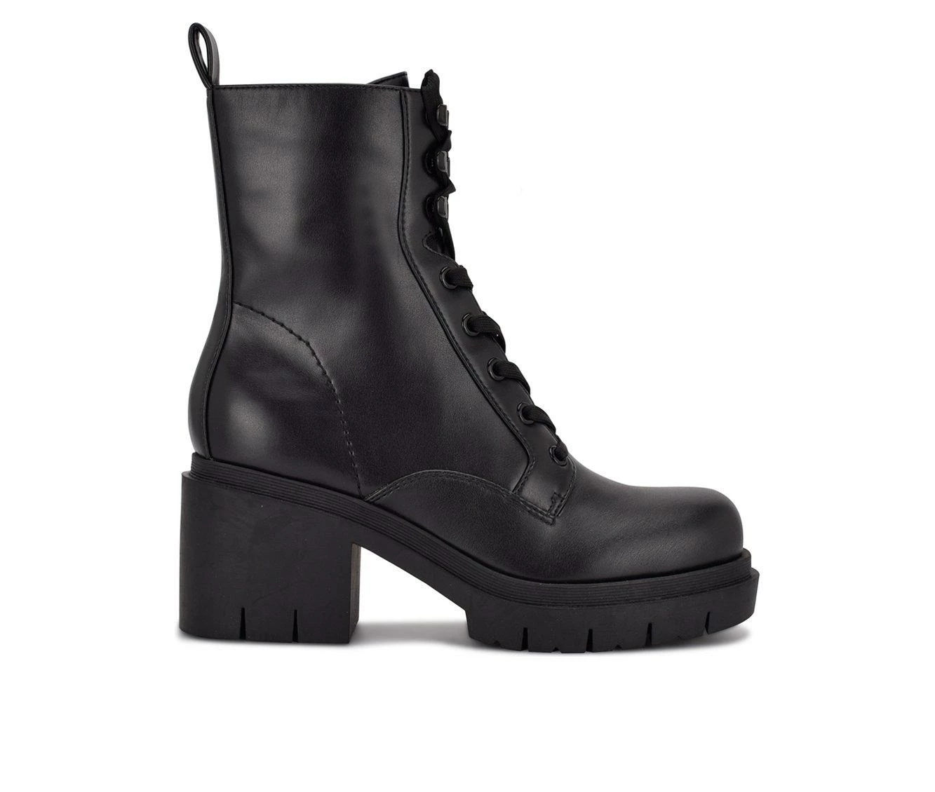 Promo π Women's Nine West Juna Lace Up Booties Black Patent β¨ 1 Promo π Women's Nine West Juna Lace Up Booties Black Patent β¨