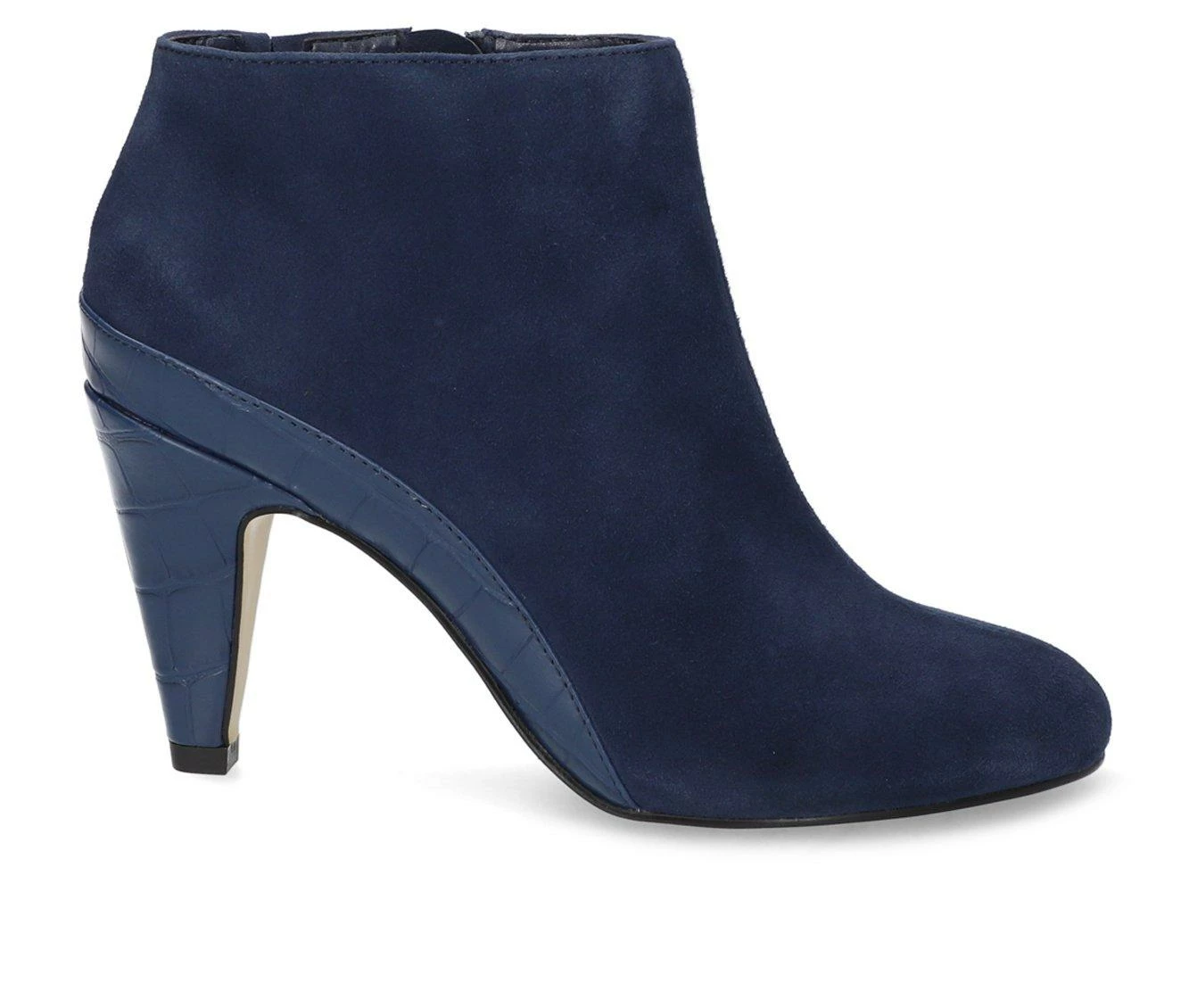 Promo π Women's Bella Vita Brennan Booties Navy Suede π 1 Promo π Women's Bella Vita Brennan Booties Navy Suede π