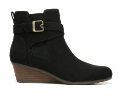 Best Sale 😉 Women's Dr. Scholls Berlin Wedge Booties Black 😍