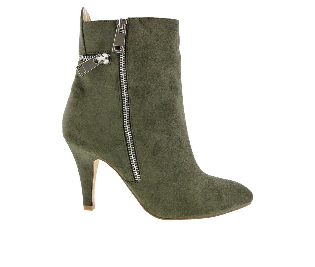 Outlet 🧨 Women's Bellini Claudia Booties Olive ⌛ 1 Outlet 🧨 Women's Bellini Claudia Booties Olive ⌛
