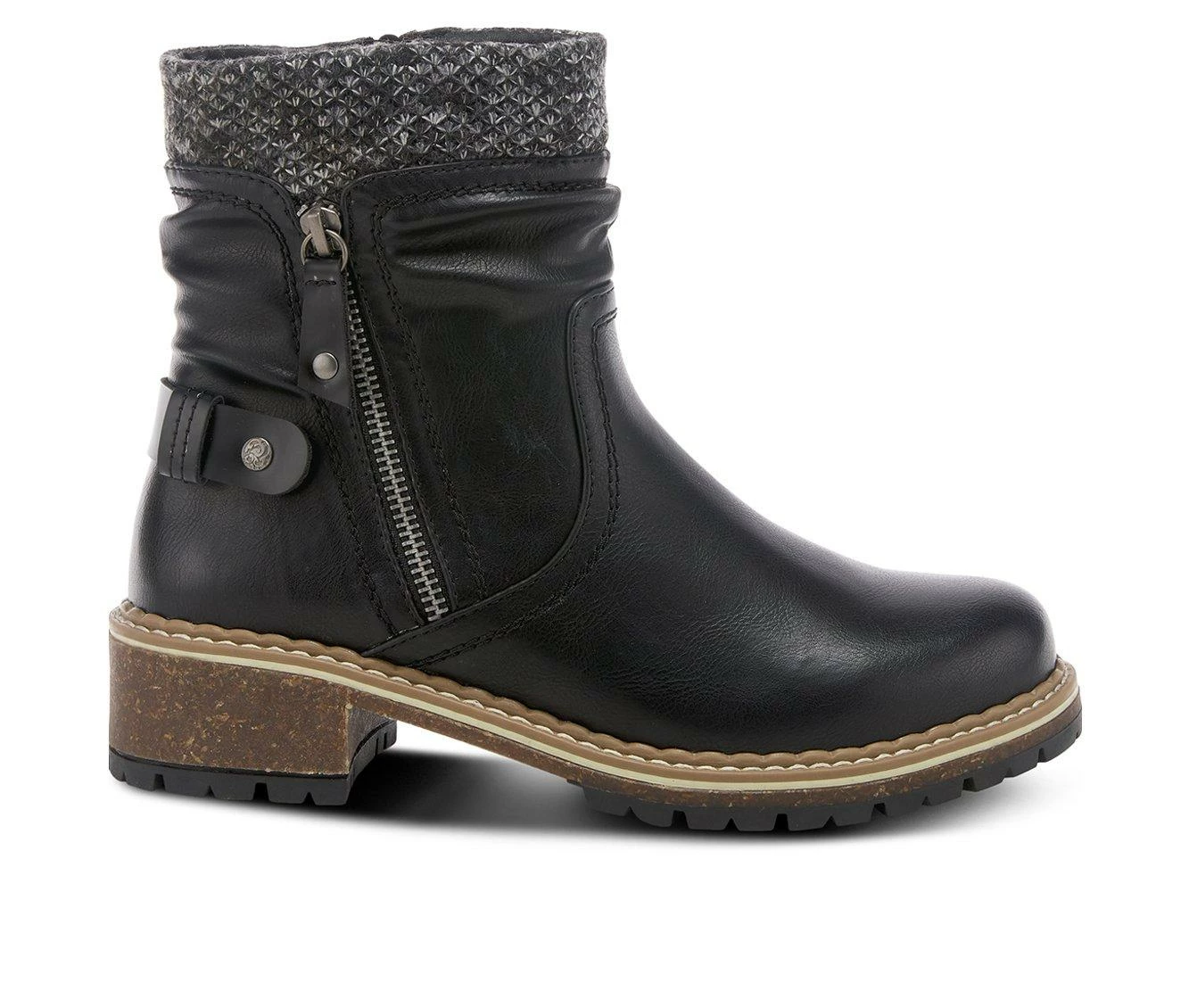 Outlet π Women's Patrizia Evora Vegan Friendly Booties Black π 1 Outlet π Women's Patrizia Evora Vegan Friendly Booties Black π