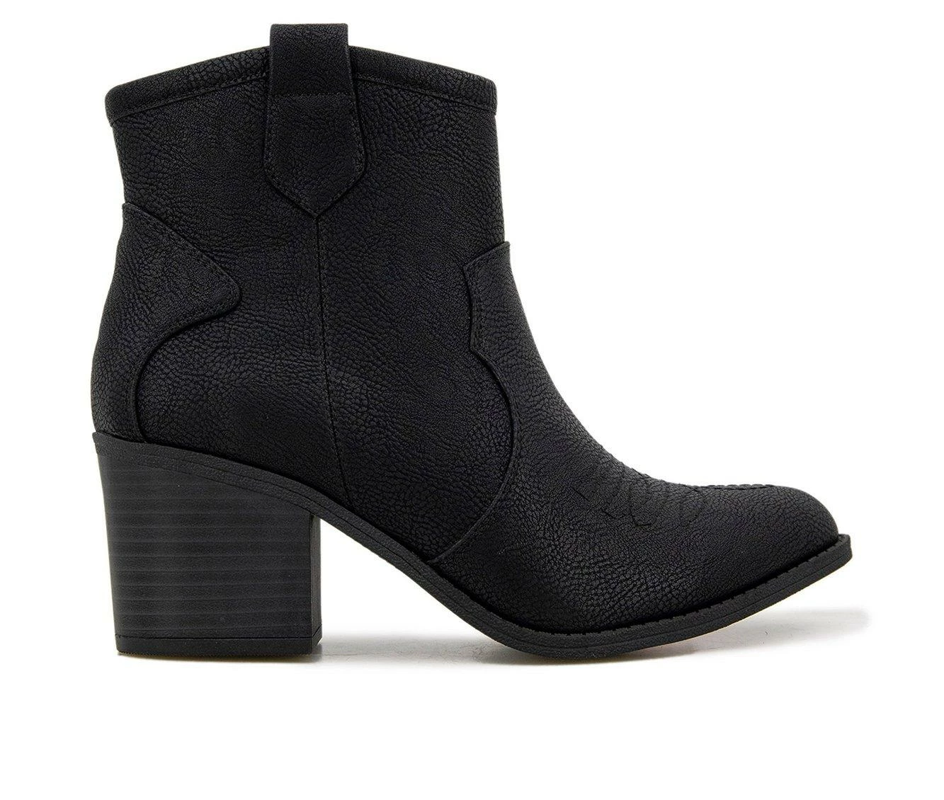 Flash Sale ❤️ Women's Unionbay Cowgal Western 🥾 Boots Black ⌛ 2 Flash Sale ❤️ Women's Unionbay Cowgal Western 🥾 Boots Black ⌛ - Image 2