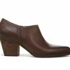 Best Pirce 🎁 Women's Zodiac Ava Low Ankle Booties Cognac Brown 🔔
