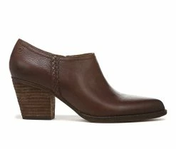 Best Pirce 🎁 Women's Zodiac Ava Low Ankle Booties Cognac Brown 🔔
