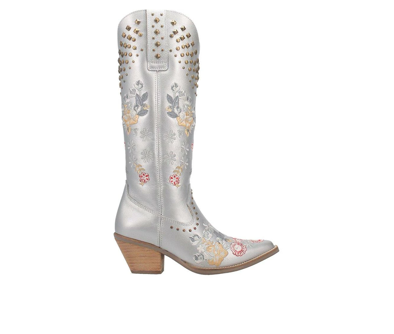 Best Sale π Women's Dingo Boot Poppy Cowboy π₯Ύ Boots Silver π 1 Best Sale π Women's Dingo Boot Poppy Cowboy π₯Ύ Boots Silver π