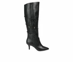 Deals ⌛ Women's Journee Collection Kaavia Knee High 🥾 Boots Black 🧨