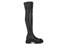 Budget ❤️ Women's Nine West Cellie Knee High 🥾 Boots Black 💯 -Journee shop 1 1315
