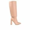 New ⌛ Women's Journee Collection Aurorra Knee High 🥾 Boots Nude 🌟