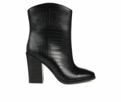 Best deal π₯° Women's Journee Collection Brekinn Western π₯Ύ Boots Black π
