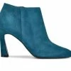 Brand new ⌛ Women's Nine West Raze Booties Teal Suede 🧨