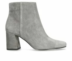 Hot Sale ✨ Women's Bella Vita Wilma Booties Grey Suede 🧨