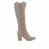 Promo ✨ Women's Sugar Willetta Knee-High 🥾 Boots Taupe 👍