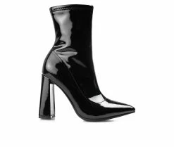 Budget 🎁 Women's Journee Collection Veralee Booties Black 🎁