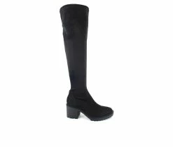 Top 10 💯 Women's XOXO Raquel Knee High 🥾 Boots Black ✨