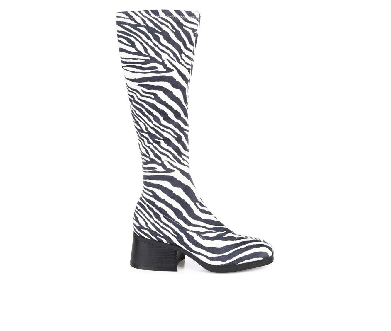Discount π― Women's Journee Collection Aureila Knee High π₯Ύ Boots Zebra π 1 Discount π― Women's Journee Collection Aureila Knee High π₯Ύ Boots Zebra π