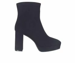 Budget 🥰 Women's Impo Octavia II Platform Booties Black ⌛