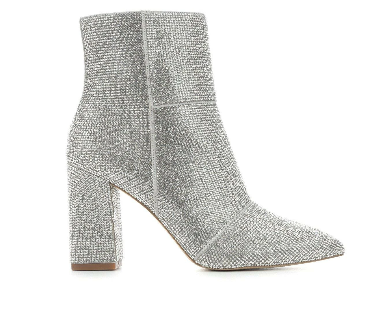 Best Sale π Women's Madden Girl Flex Booties Silver π€© 2 Best Sale π Women's Madden Girl Flex Booties Silver π€© - Image 2