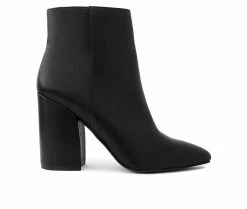 Buy ⌛ Women's Sugar Evvie Booties Black Smooth 🔥