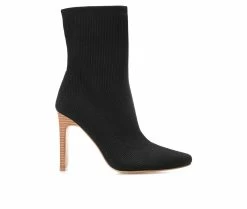 Cheap 🧨 Women's Journee Collection Elissa Booties Black 🎉