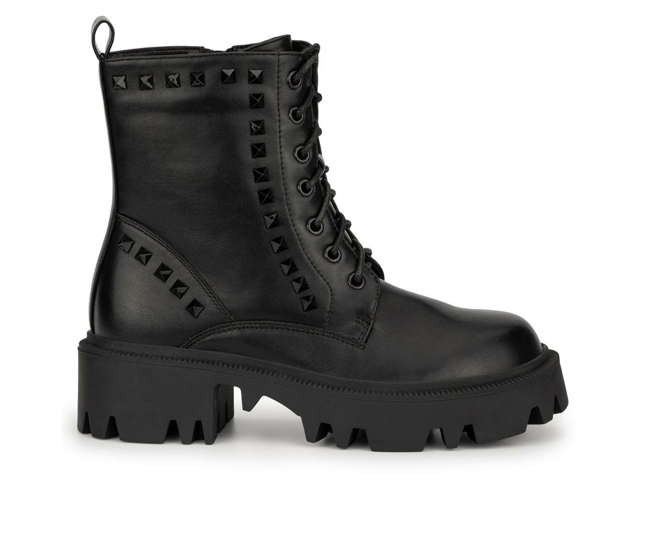 Flash Sale β Women's Olivia Miller Zoey Combat Platform Combat π₯Ύ Boots Black 𧨠2 Flash Sale β Women's Olivia Miller Zoey Combat Platform Combat π₯Ύ Boots Black 𧨠- Image 2