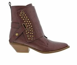 Budget 🛒 Women's Bellini Shindig Western 🥾 Boots Wine 🎁
