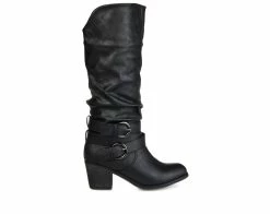 Discount 😉 Women's Journee Collection Late Wide Calf Knee High 🥾 Boots Black 💯