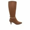Flash Sale 🧨 Women's Impo Namora Chain Knee High 🥾 Boots Toffee 🎉