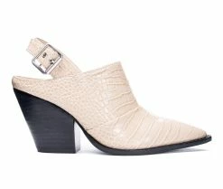 Cheap 🧨 Women's Chinese Laundry Tilani Booties Khaki Croco 🎁