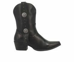 Cheapest 🔔 Women's Dingo Boot True West Cowboy 🥾 Boots Black 🥰