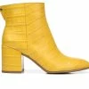 Hot Sale 😉 Women's Franco Sarto Tina 2 Booties Yellow 😀