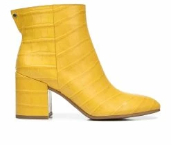 Hot Sale 😉 Women's Franco Sarto Tina 2 Booties Yellow 😀 -Journee shop 1 1635