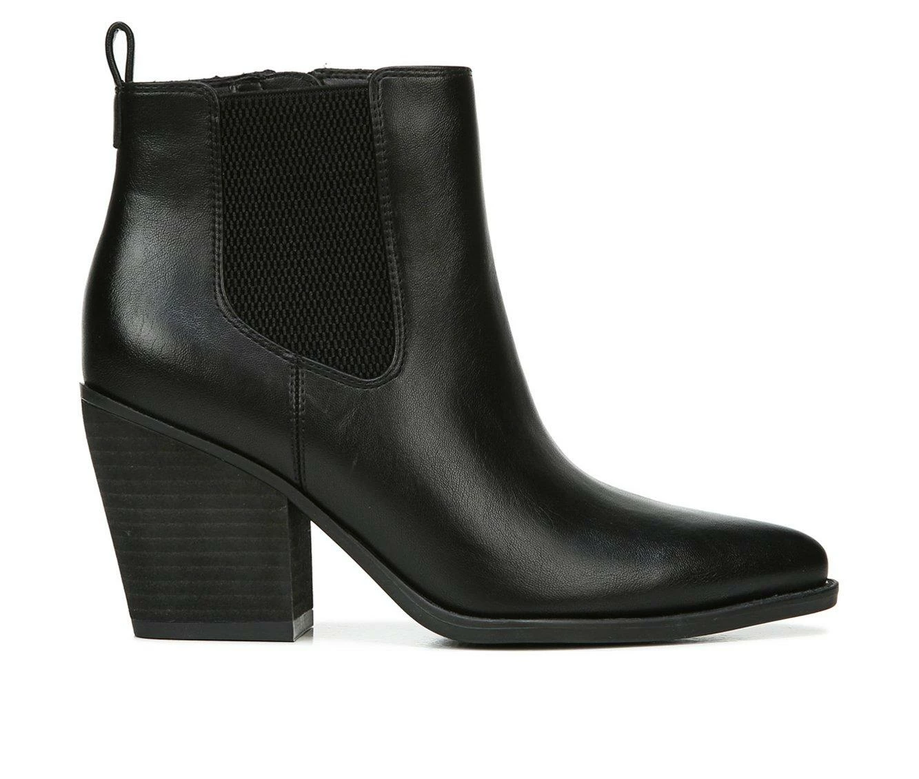 Outlet 👏 Women's Soul Naturalizer Micah Booties Black Smooth 🔥 1 Outlet 👏 Women's Soul Naturalizer Micah Booties Black Smooth 🔥