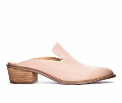 Best Pirce 👏 Women's Chinese Laundry Marnie Mule 👠 Heels Blush 🎁