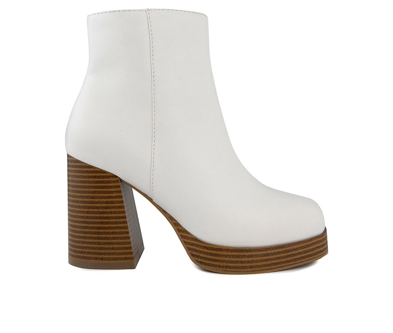 New β¨ Women's Sugar Warrant Heeled Booties White π― 1 New β¨ Women's Sugar Warrant Heeled Booties White π―