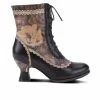 Flash Sale 👍 Women's L'Artiste Bewitch-Floral Booties Black Multi 🎁