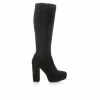 Promo 🥰 Women's Y-Not Legal Knee High 🥾 Boots Black 😉