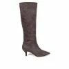 Discount 🔥 Women's Journee Collection Vellia Knee High 🥾 Boots Grey 🥰